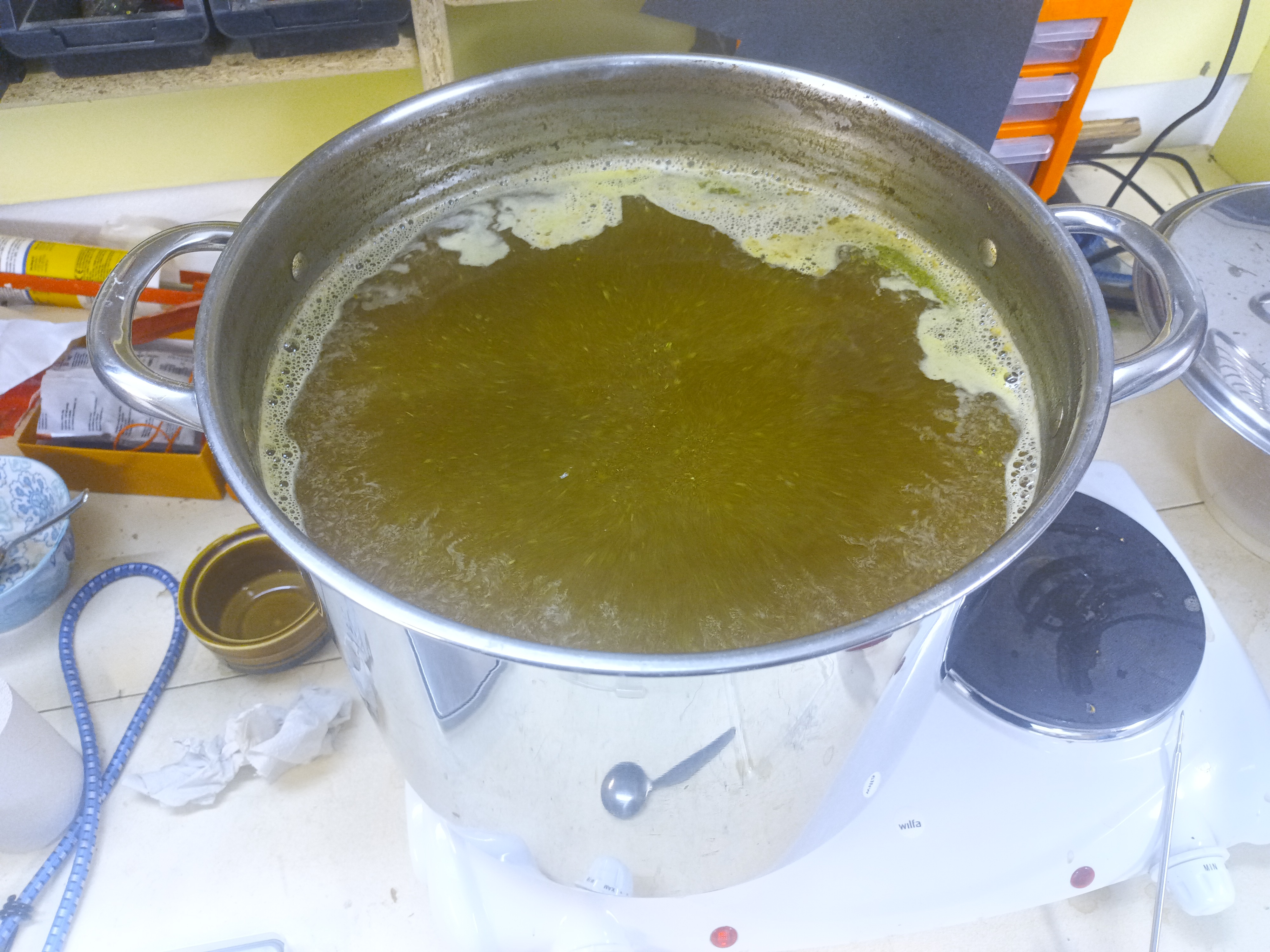 Boil away